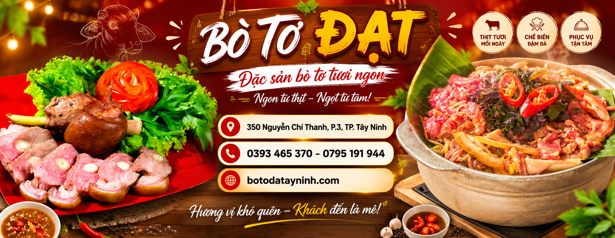 quán bò tơ Tây Ninh