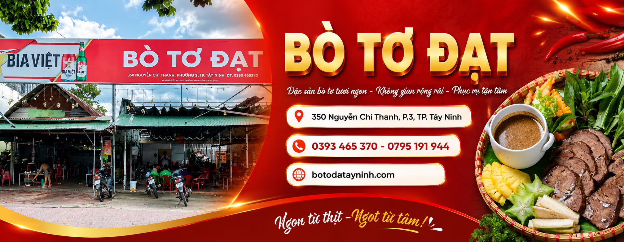 quán bò tơ Tây Ninh