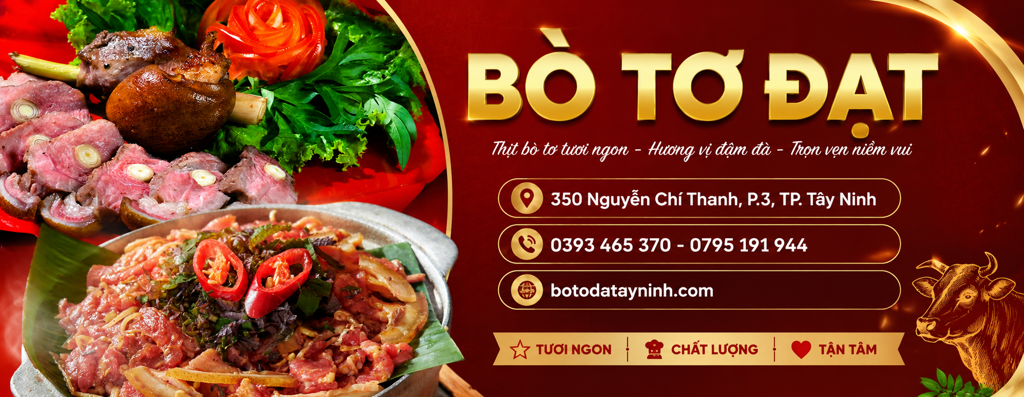 quán bò tơ Tây Ninh