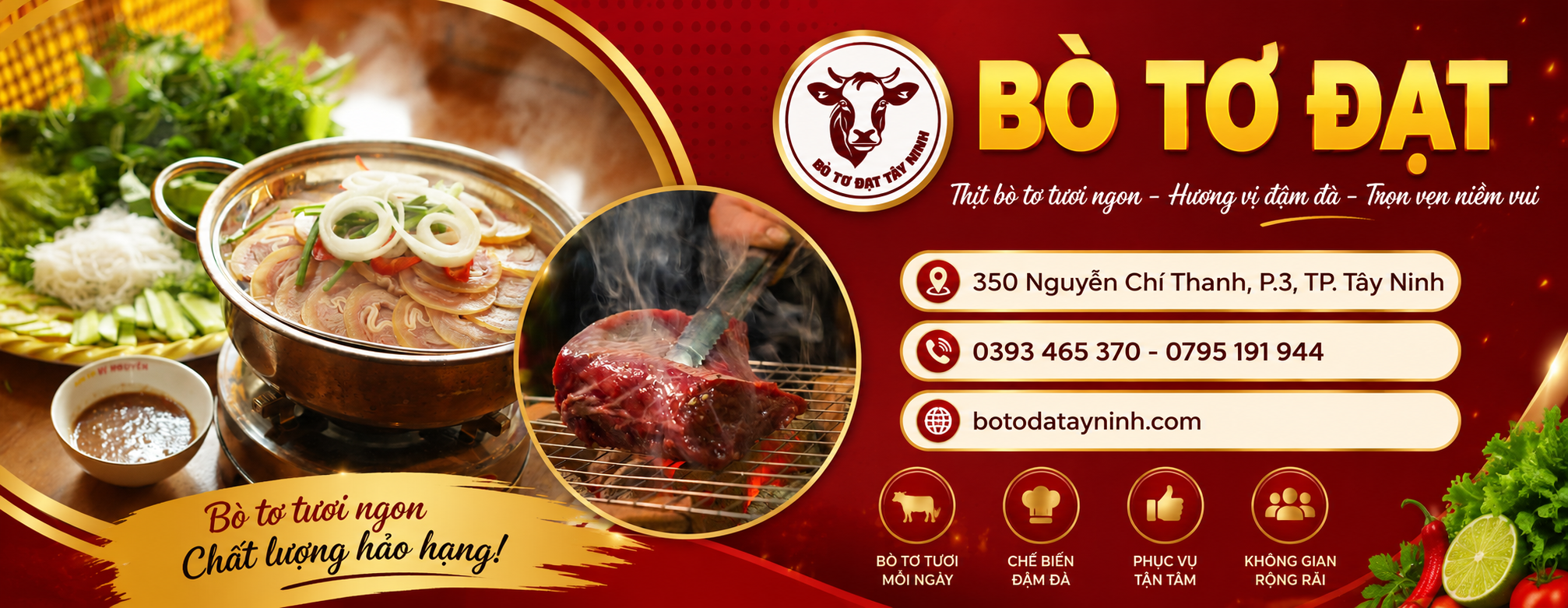 bò tơ ngon Tây Ninh