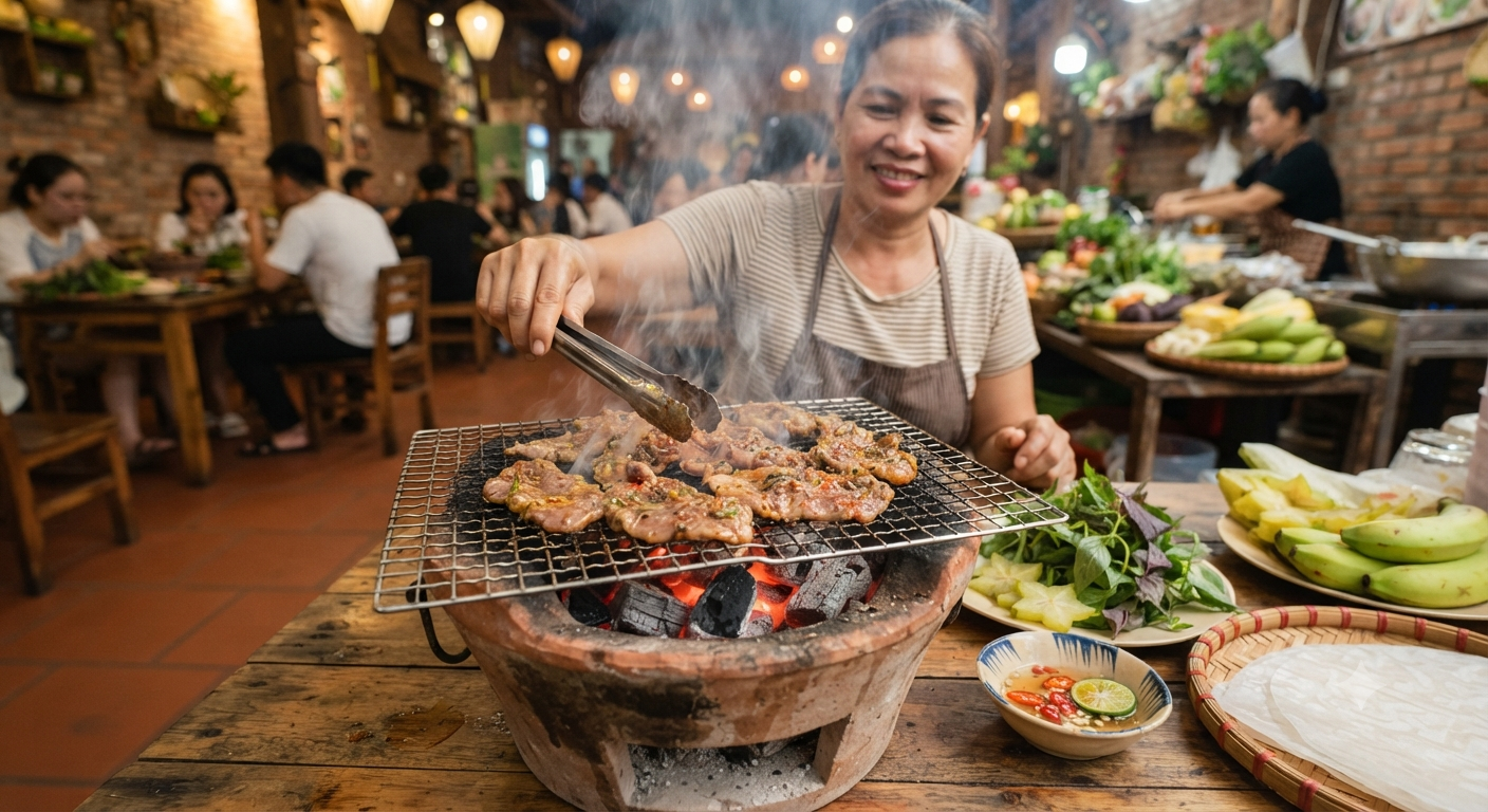 Hương Vị Đặc Trưng Của Bò Tơ Nướng