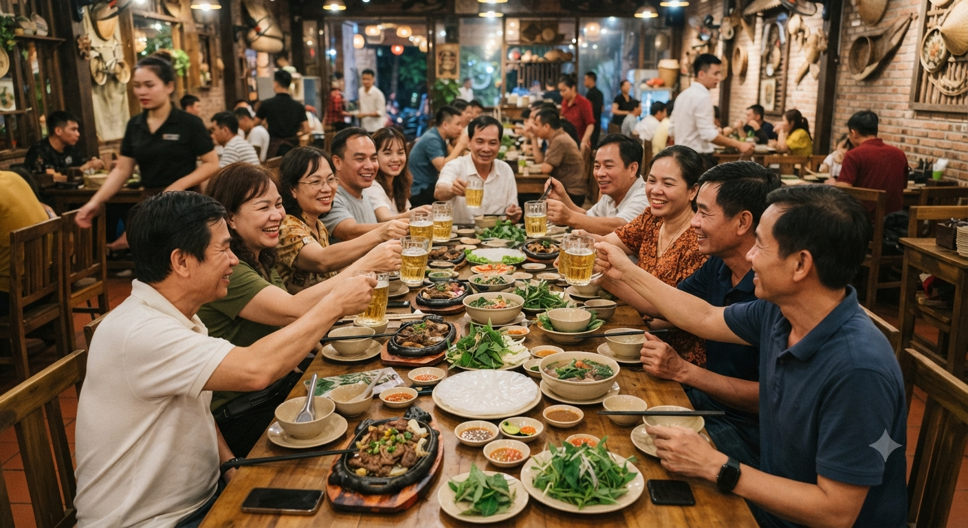 Lợi ích bất ngờ khi đặt chỗ trước cho đoàn đông người