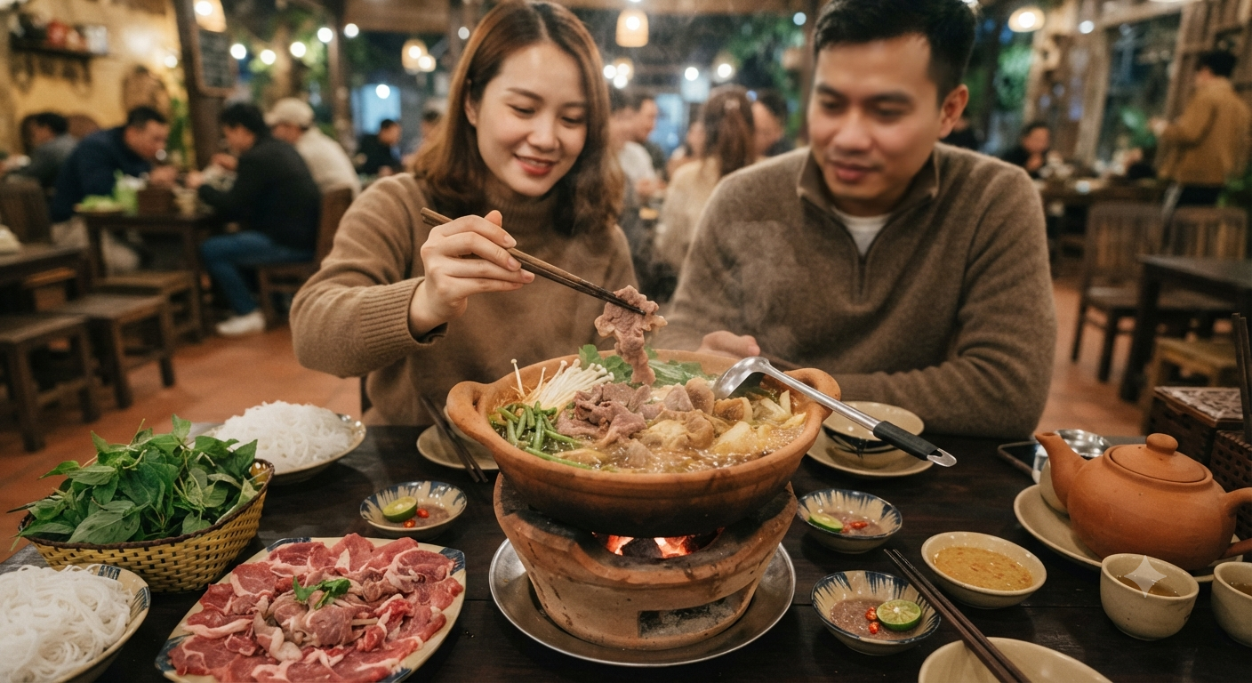 Lẩu bò tơ - Ấm bụng, đậm đà cho những ngày se lạnh